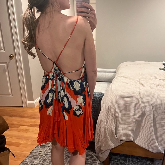 Free People Flowy Mini Dress - Picture 3 of 4